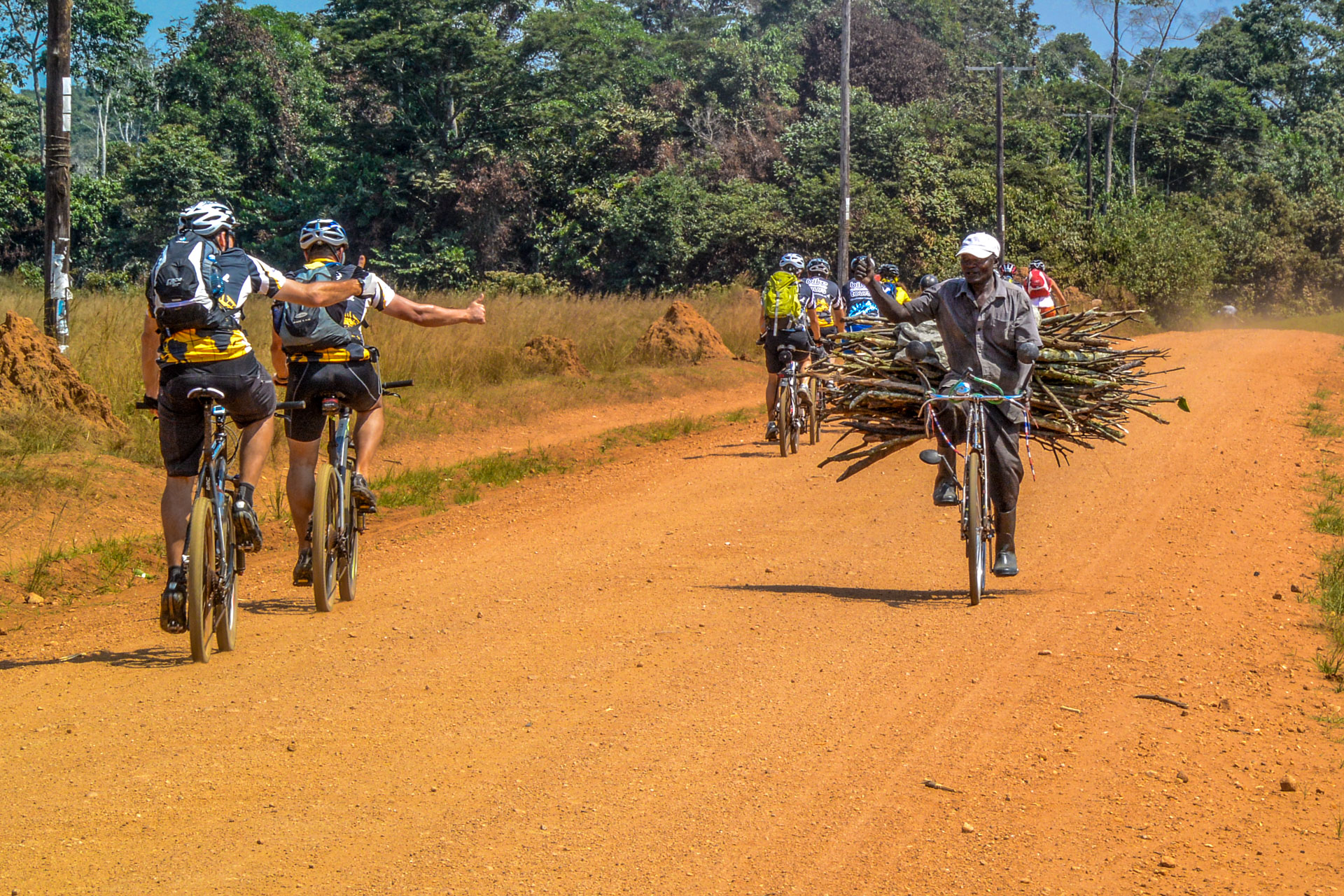 Begegnungen auf dem Bike