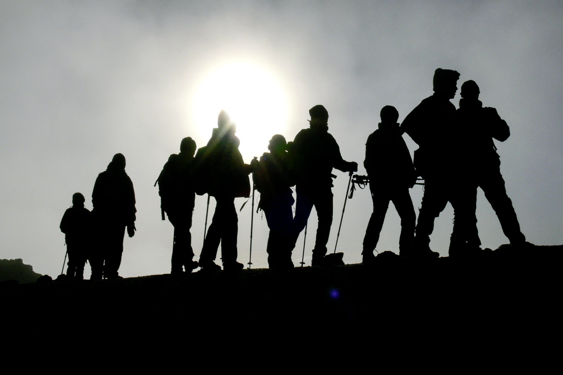 Nicht mehr weit und der Uhuru Peak ist erreicht