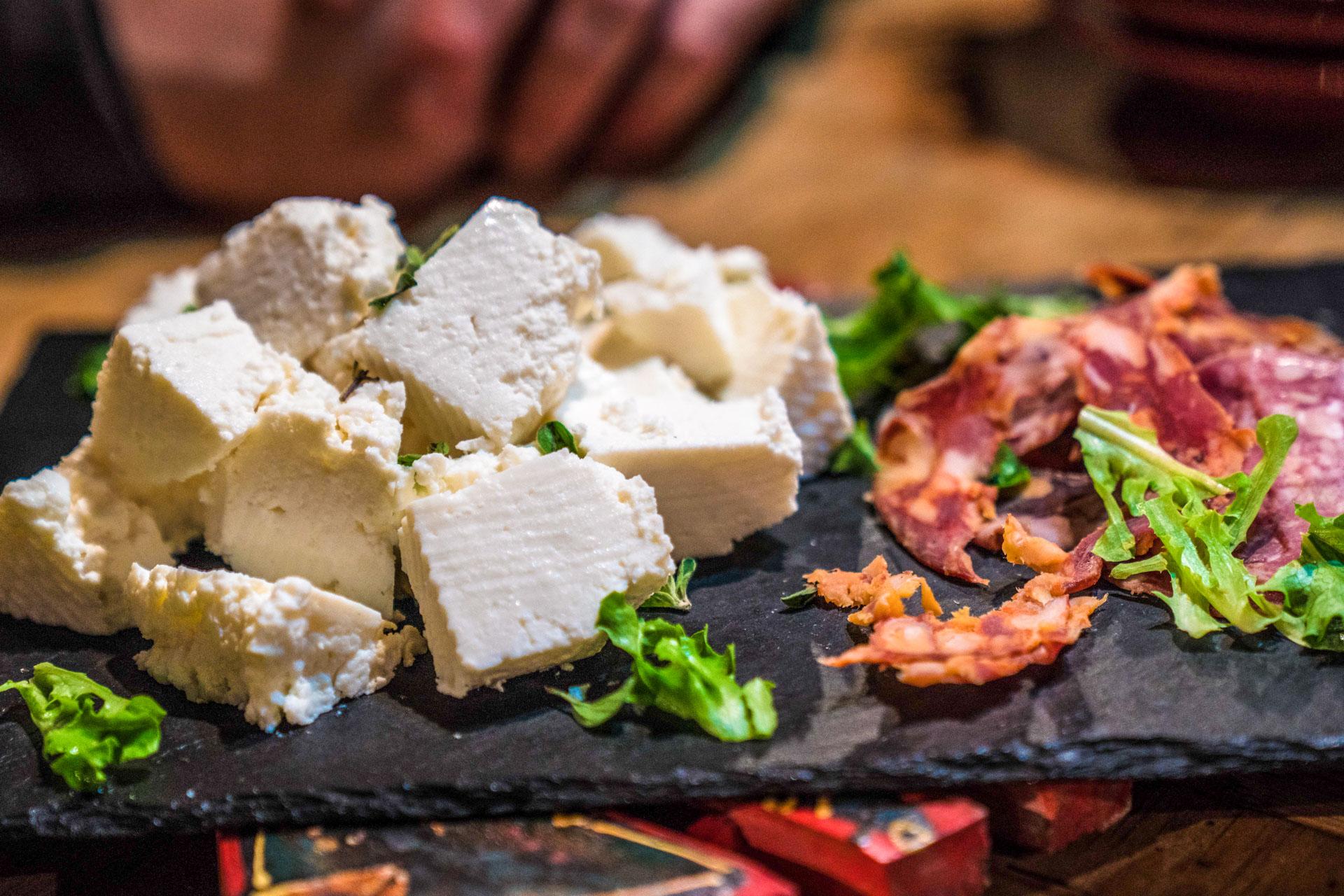 Und immer schmackhafte mediterrane Küche