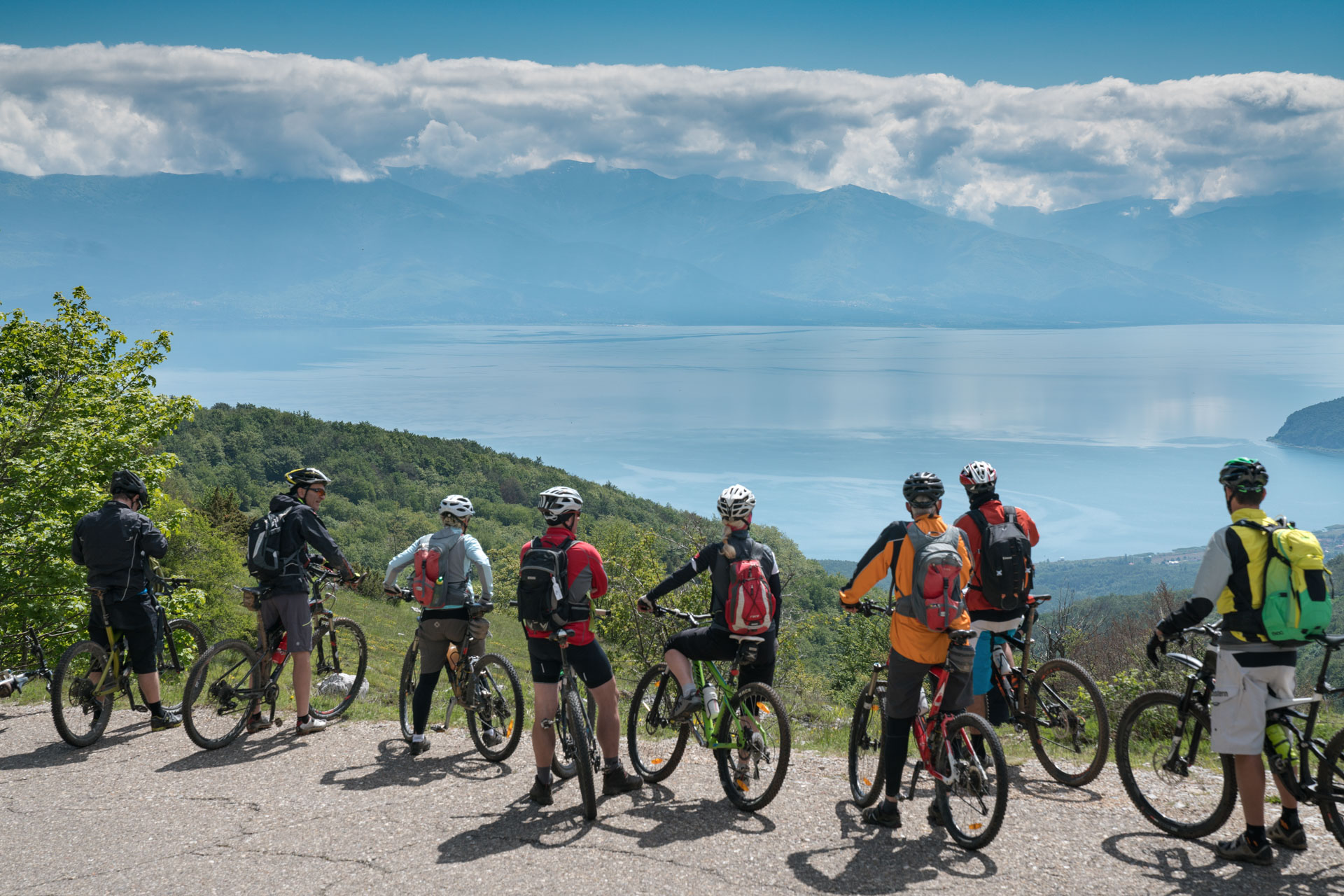 Blick auf den Ohridsee
