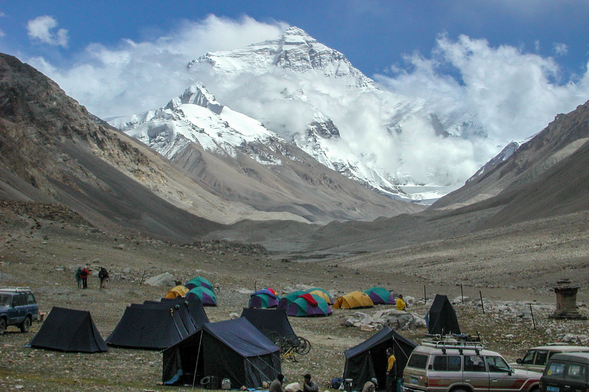 Blick auf den Mount Everest