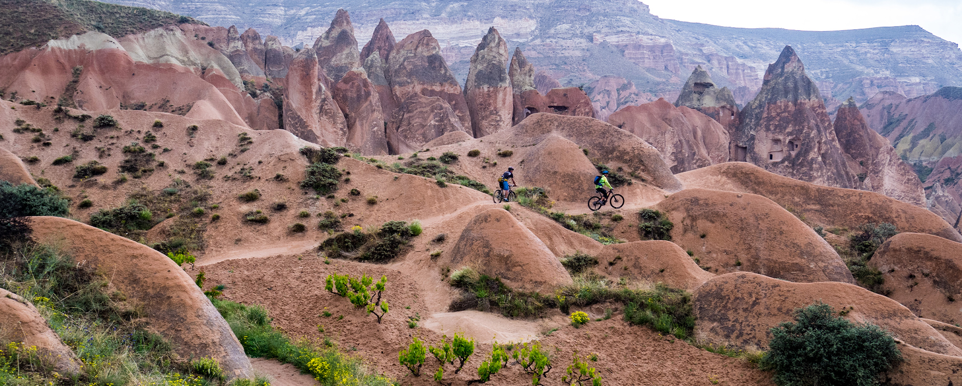 Mountainbike und Trails in Kappadokien