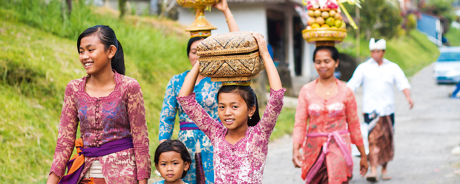 Radreise Bali Einheimische