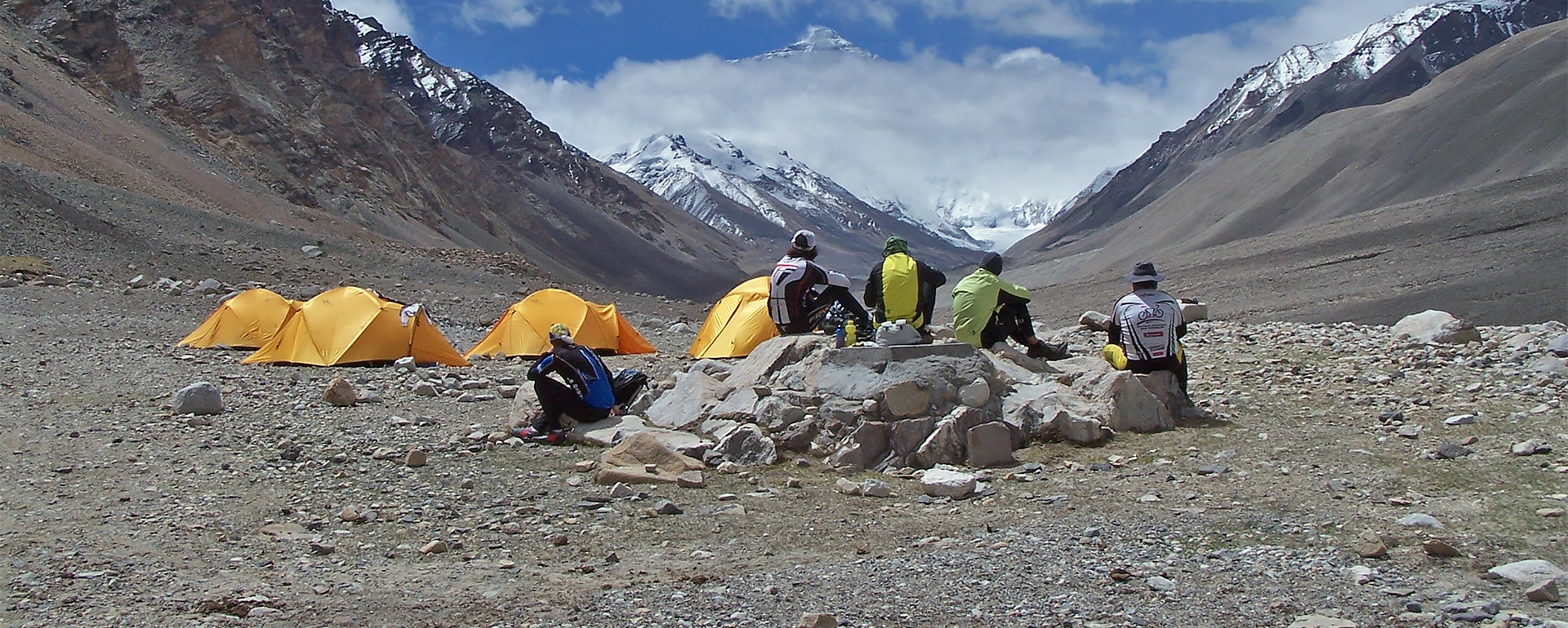 Blick auf den Mount Everest