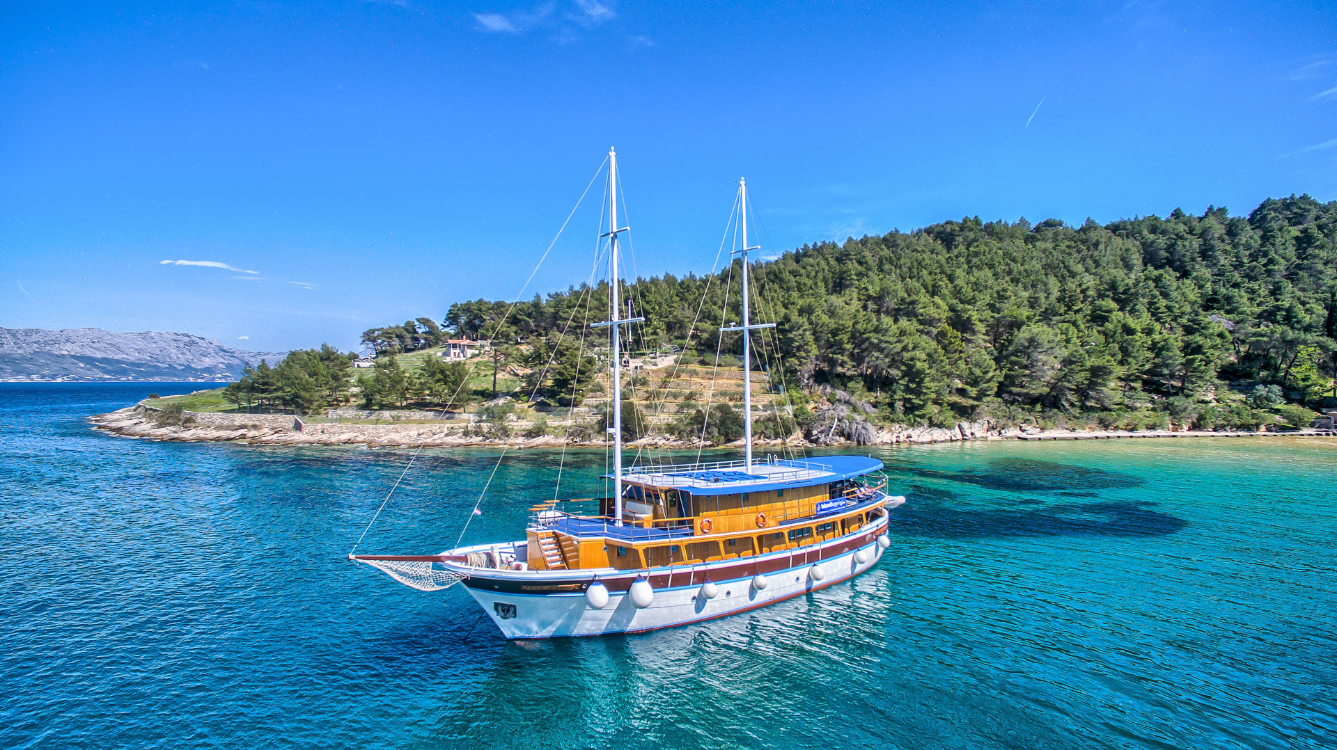 Schiff San Snova Dalmatien, Kroatien