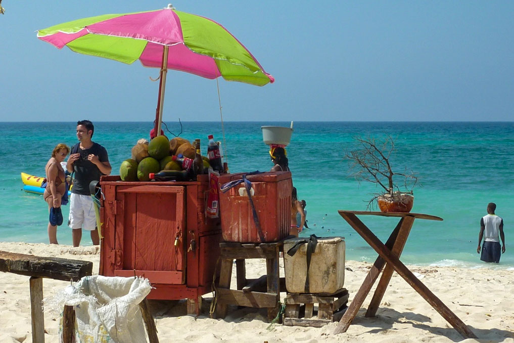 Wunderschöne Karibik Strände bei Cartagena
