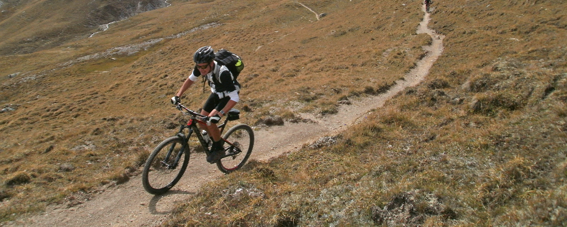 Mountainbike Singletrail-Reise Alpencross