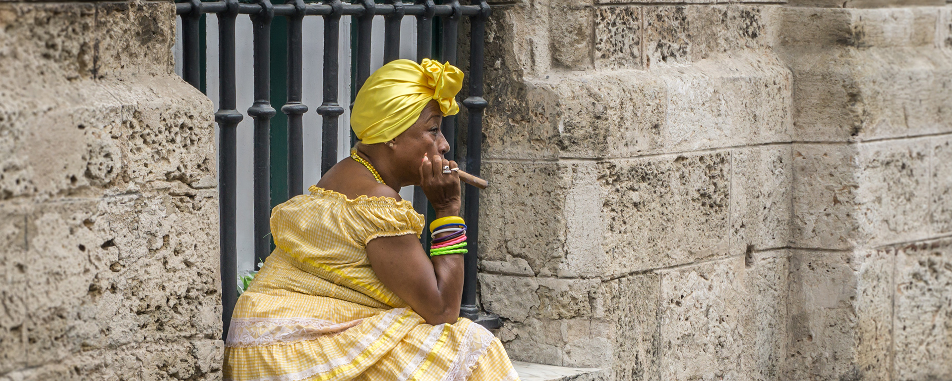Kubanerin am Strassenrand