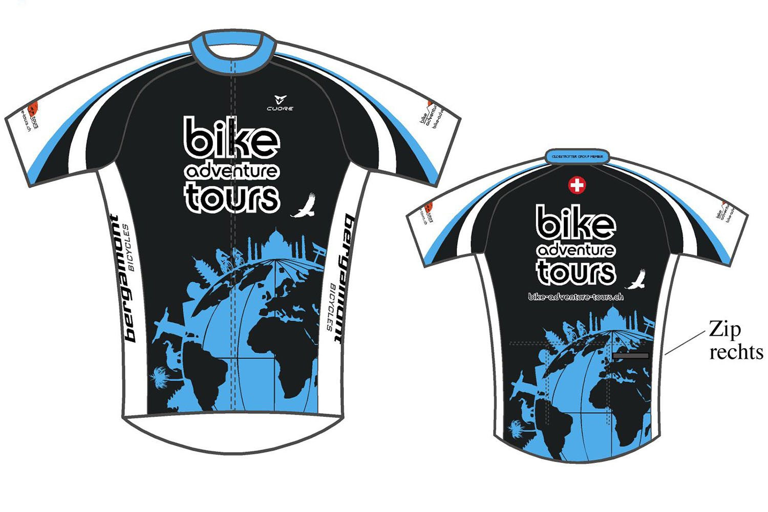 Bike Adventure Tours Shirt 2015