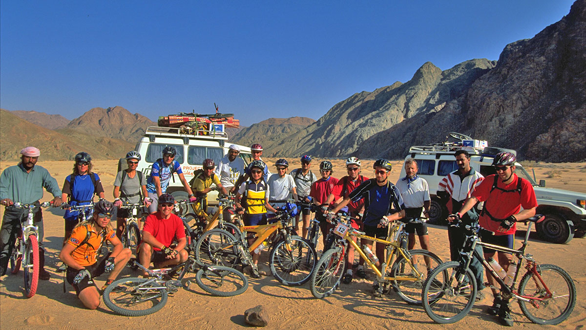 Erste Bike Adventure Tours Reise im Sinai in Ägypten