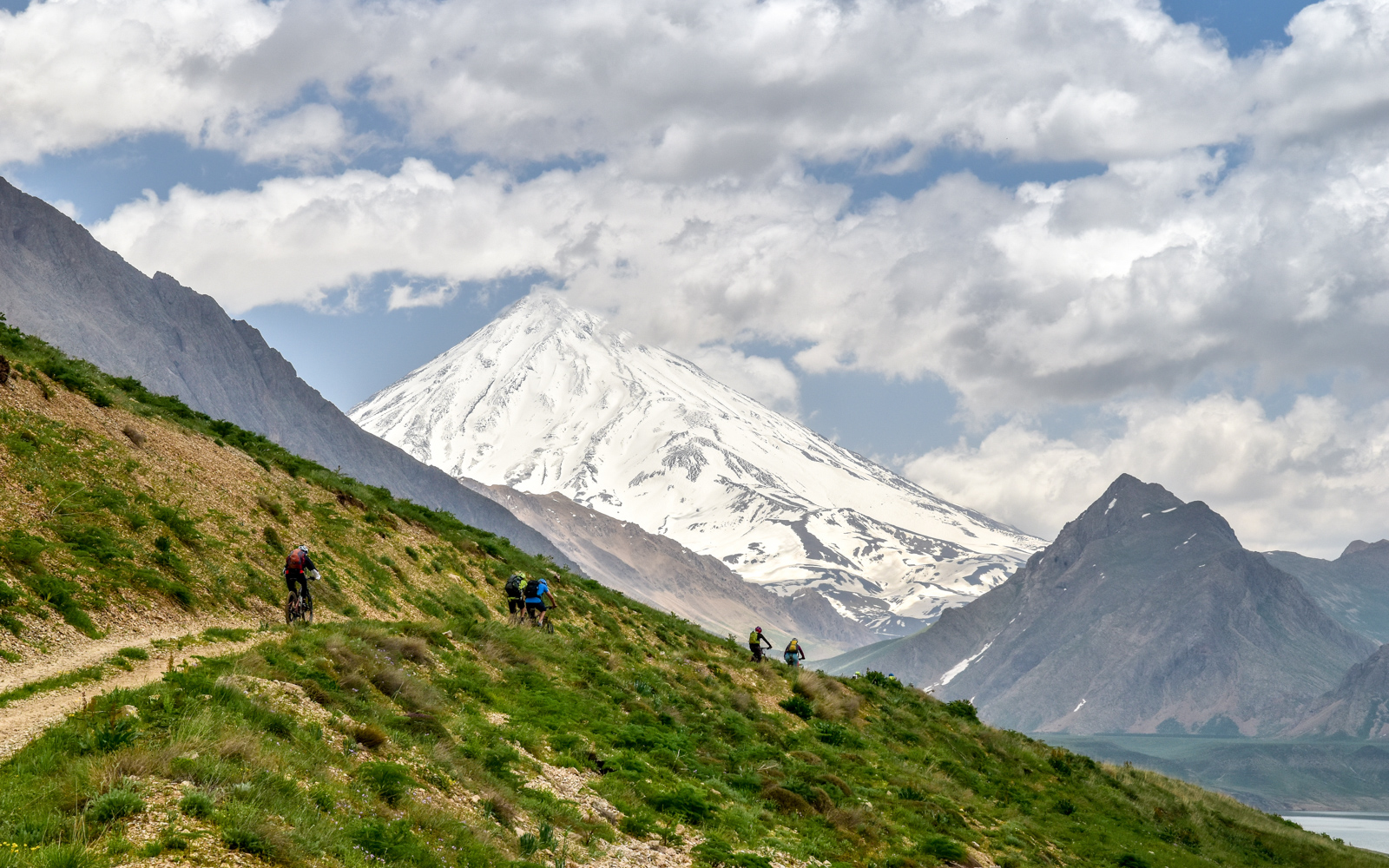 Fantastisches Panorama auf den Mount Damawand