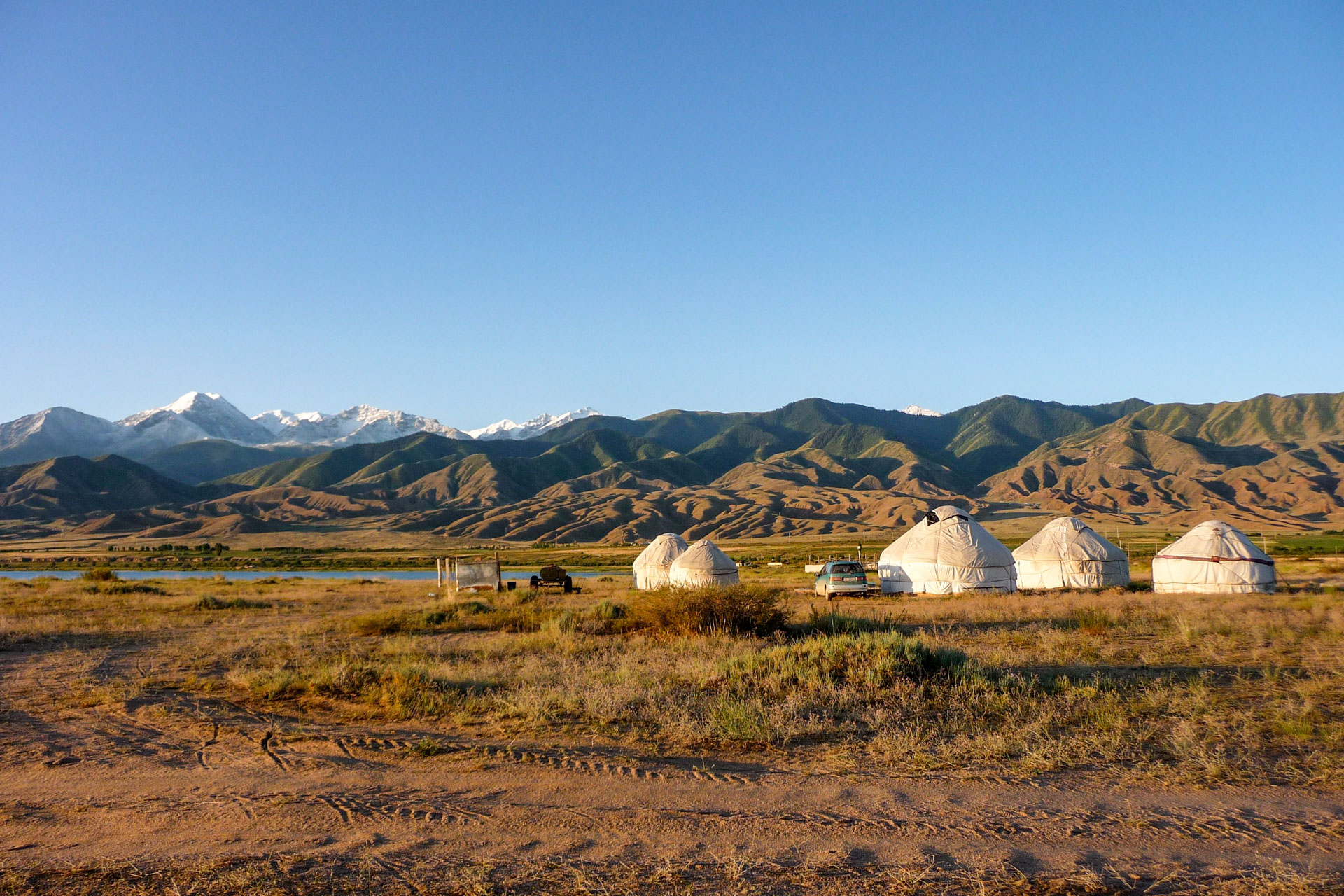 Jurtencamp in Kirgistan