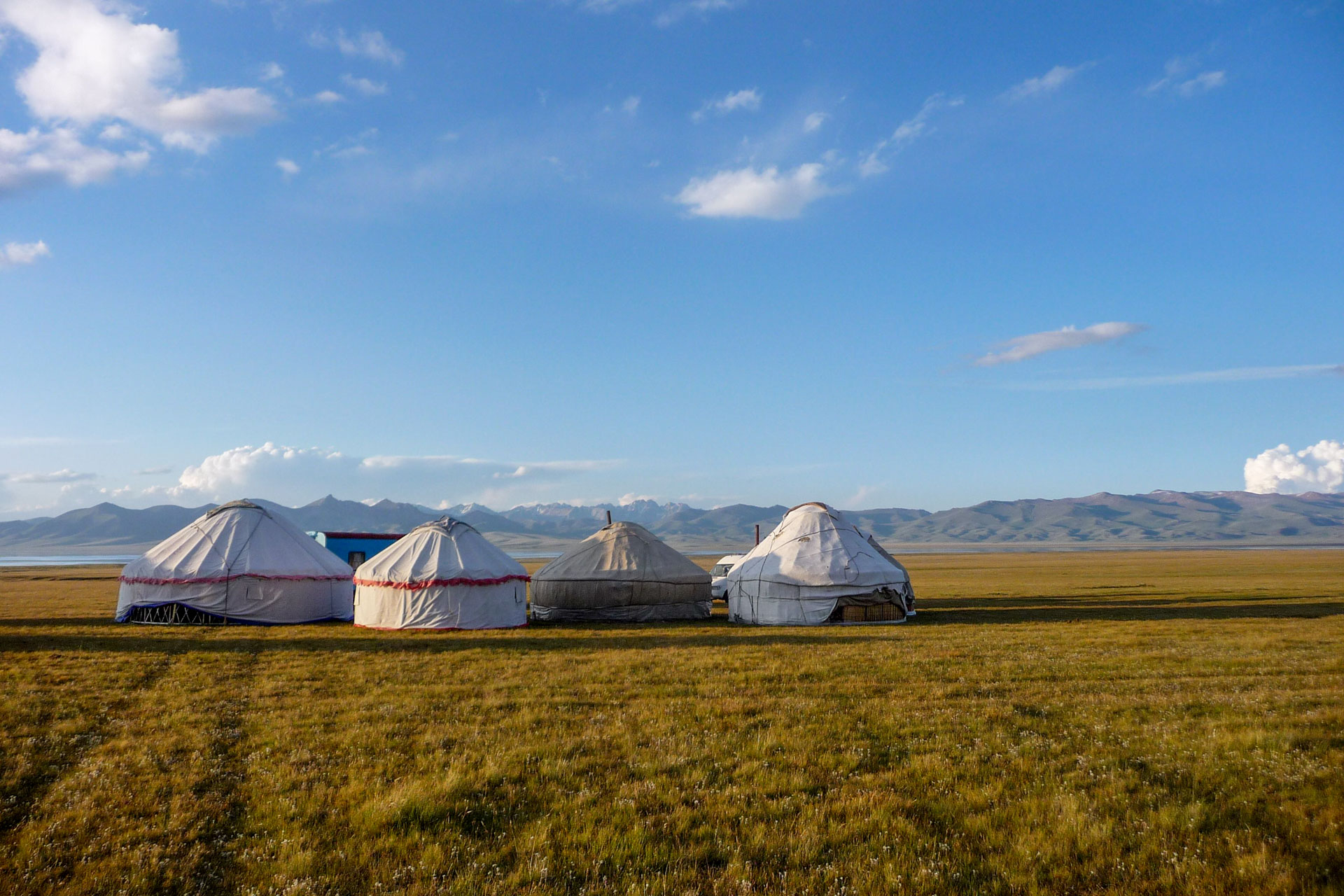 Jurtencamp in Kirgisien