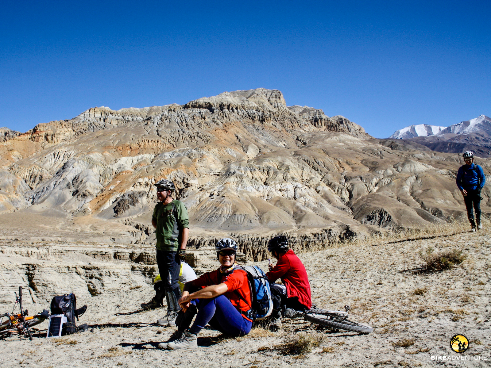 Kleine Pause zwischendurch: einfach grandiose Landschaft geniessen