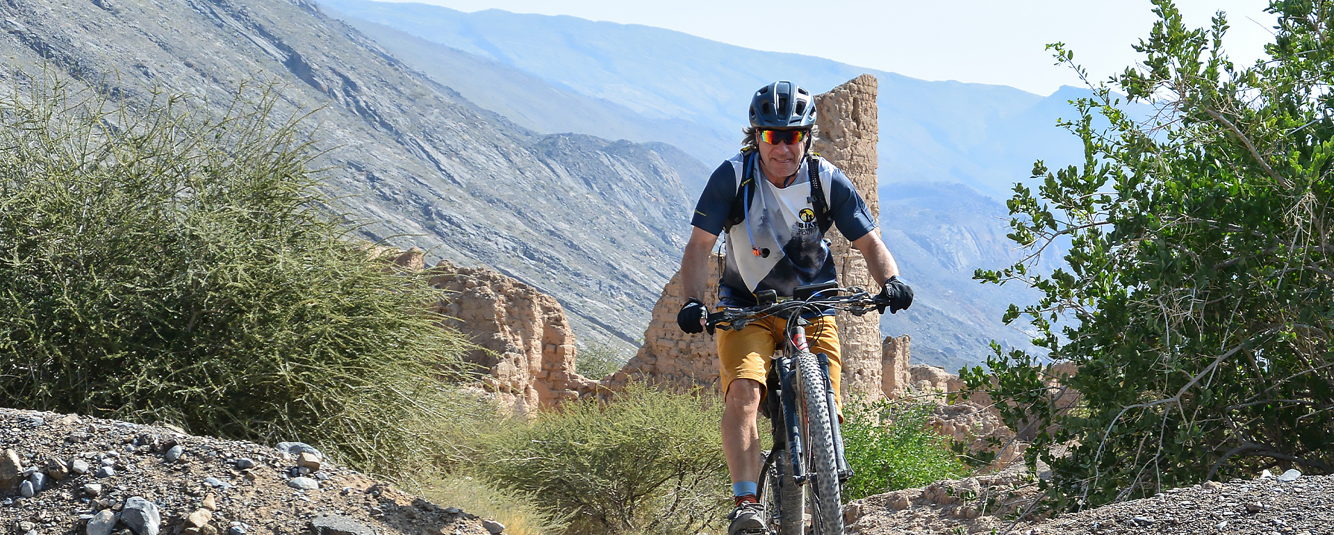 Mountainbike-Reise im Oman