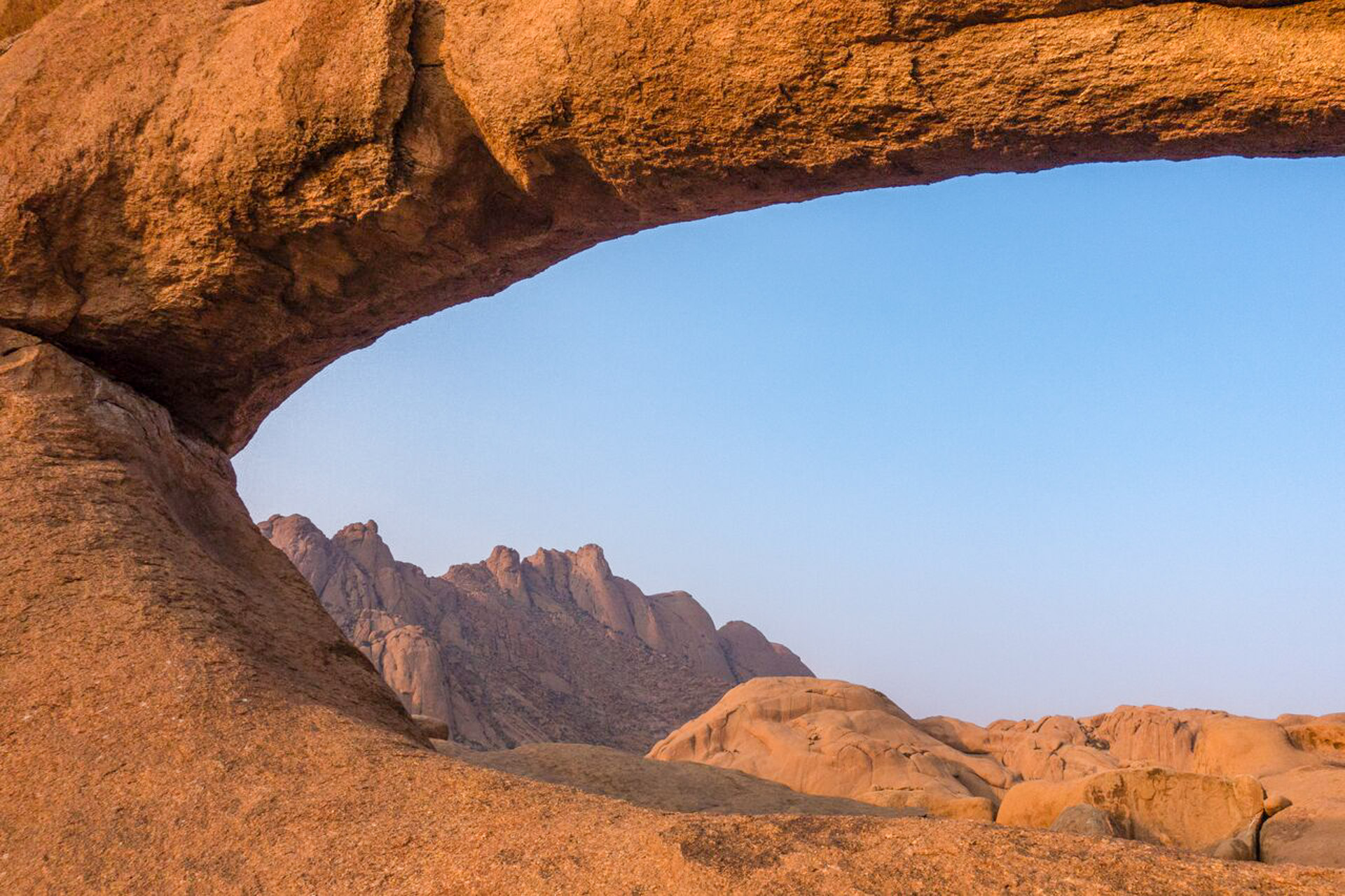 'Spitzkoppe'- bekannter Granitfelsen in Namibia