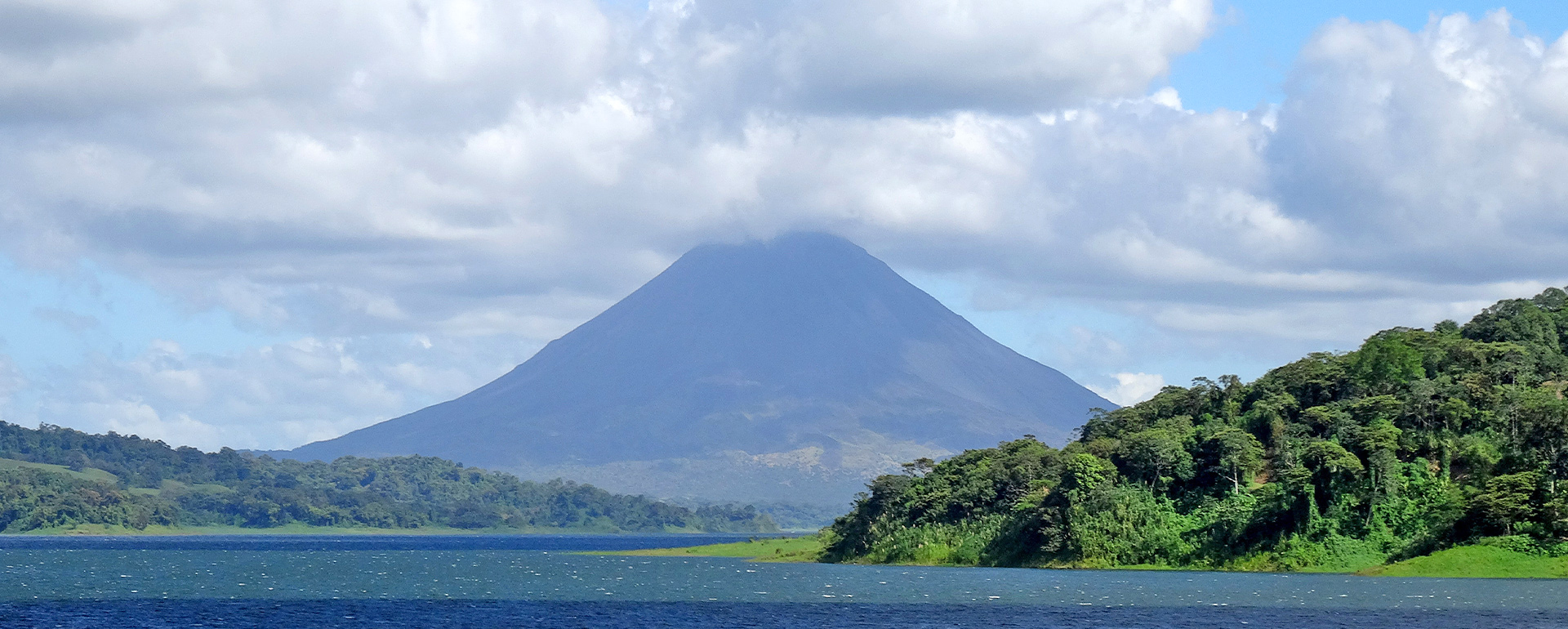 Costa Rica- Blick auf den Vulkan Arenal