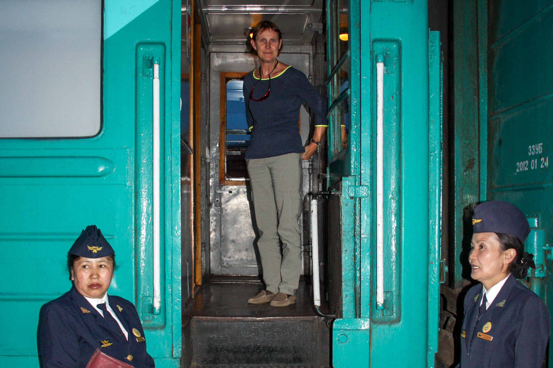 Zugreise mit der transmongolischen Eisenbahn