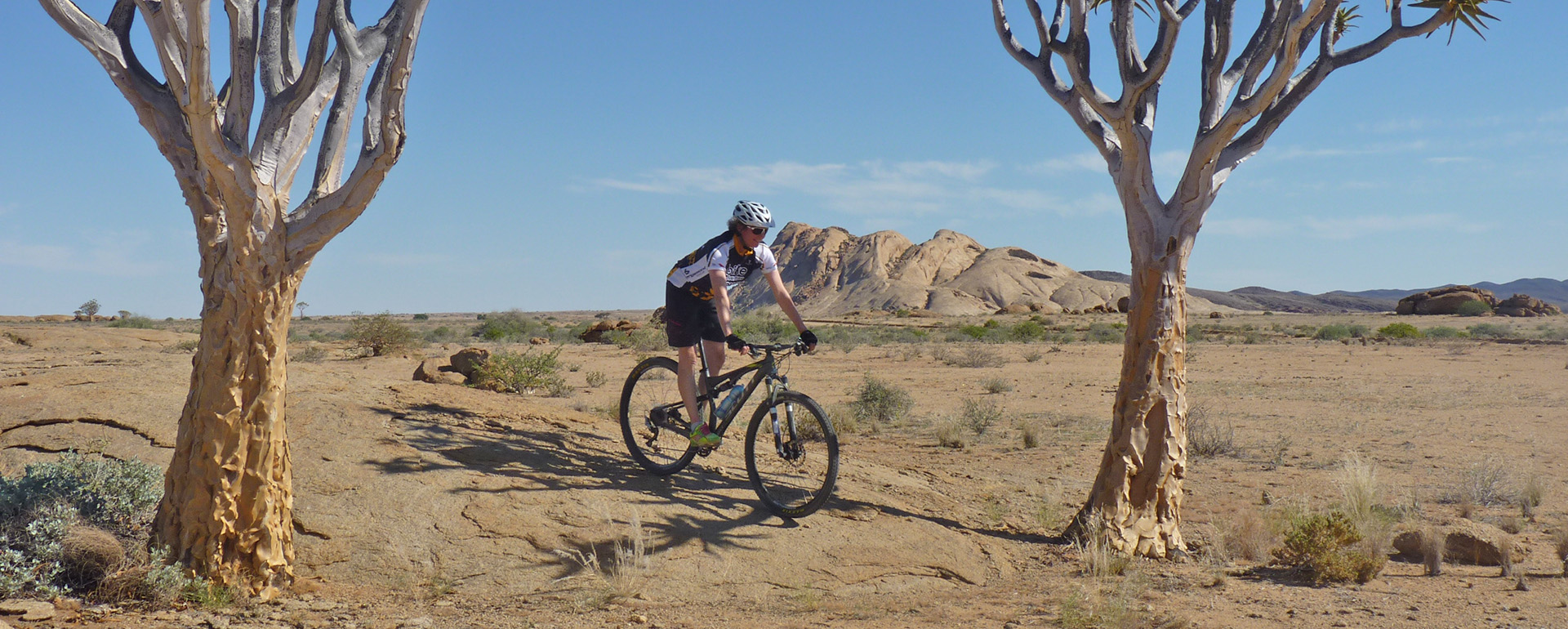 Spezialreise Mountainbiking in Namibia mit Erika & Housi Beer