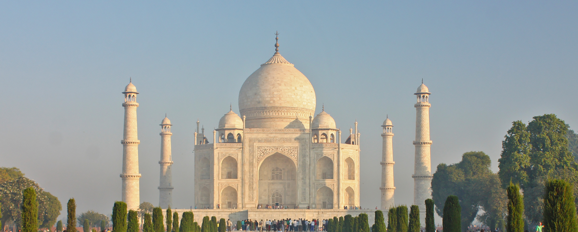 Radreise Rajasthan Indien Taj Mahal