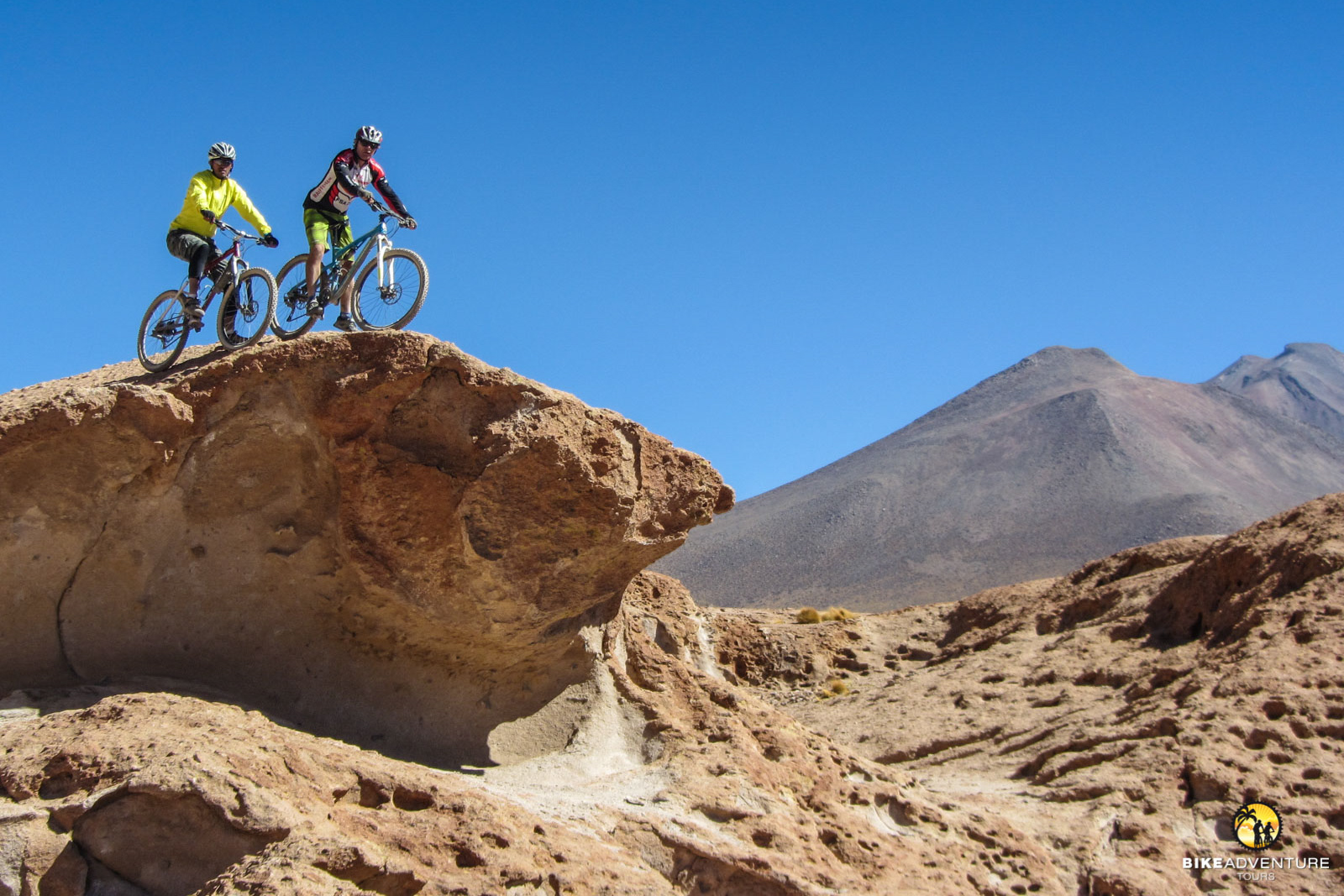 Auf der Mountainbike Reise im Hochland von Bolivien im Herzen von Südamerika.