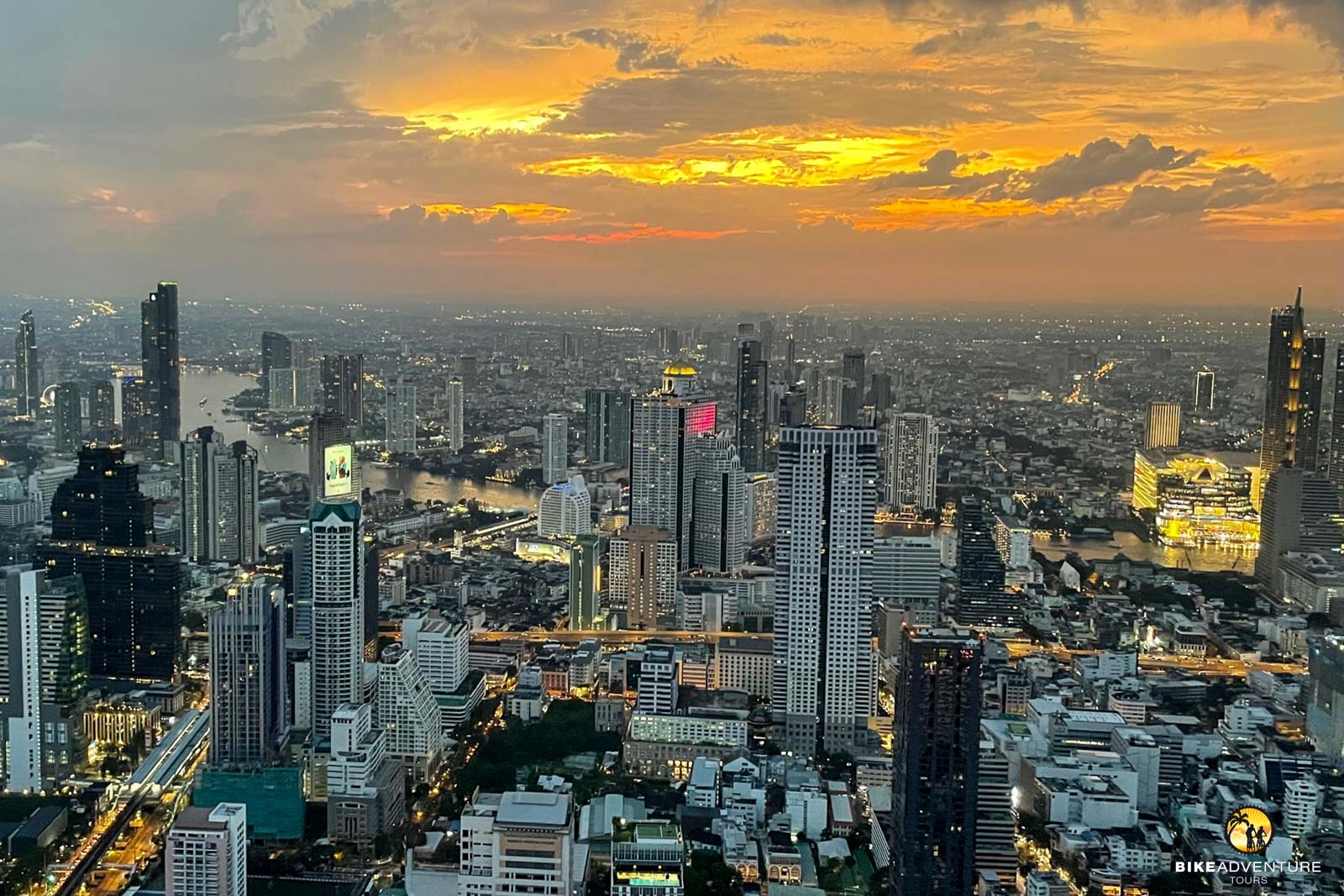 Abendstimmung in Bangkok