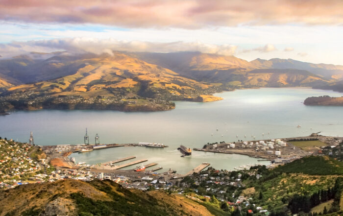 Lyttelton Harbour Christchurch New Zealand